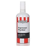Fridays Espresso Martini Pre-Mixed Cocktail - Ready To Drink Cocktail With Vanilla Vodka & Coffee Liqueur - 70cl 15% ABV Espresso Martini Mix - Perfect Party Drink For All Occasions