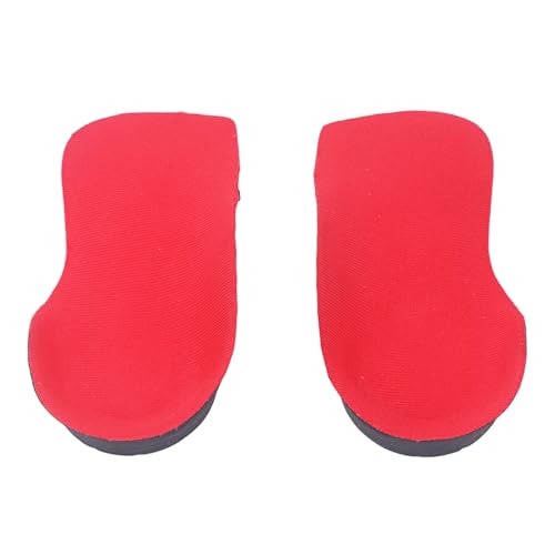 3/4 アーチサポートインソール、足底筋膜炎用レッド 3/4 インソール EVA 2 (M)