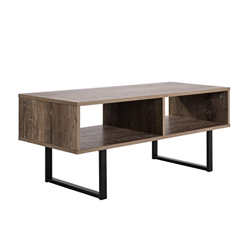 Avalon Home Tribeca Media Console Table, Brown