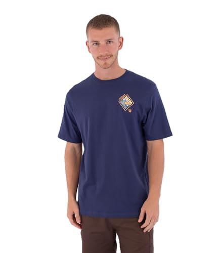T-shirt Hurley Disques homme col rond vêtement de surf décontracté