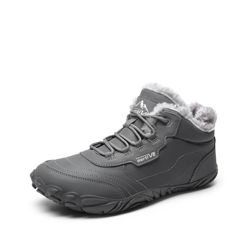 NORTIV 8 Botines Nieve Botas de Invierno Hombre Antideslizantes Zapatos Cálidos para Senderismo Trekking,Size 42,Gris,SNSB241M-E NORTIV 8 Botines Nieve Botas de Invierno Hombre Antideslizantes Zapatos Cálidos para Senderismo Trekking,Size 42,Gris,SNSB241M-E
