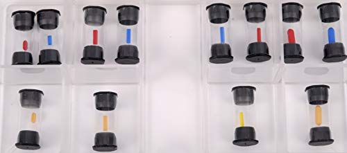 12 Colored Micro Spin Bar Assortment