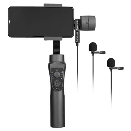 Image of Saramonic Dual USB Type-C Microphone, Omnidirectional Lavalier Microphone with USB C Adapter for Pixel Samsung Galaxy Android iPad Pro MagicBook YouTube, Vlog Video Recording, Interview (19.6ft)