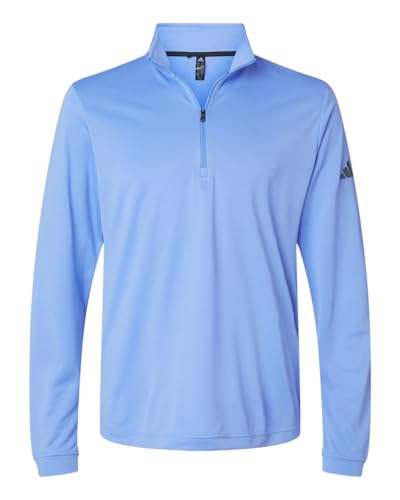 Adidas Lightweight Quarter-Zip Pullover With Custom Embroidery