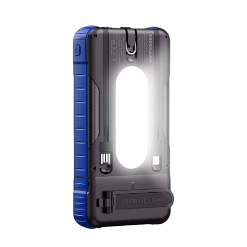 Cargador de teléfono para camping solar de 20000 mAh que soluciona la falta de energía en ruta