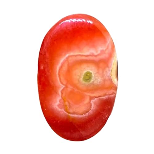 Rhodochrosite naturelle 42x25x5mm pour fabrication de bijoux, gemme cabochon pour bague