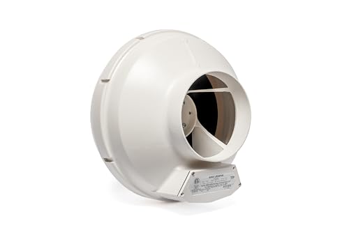Image of Festa AMG Legend Radon Fan - 4 inch Installation Kit - Quiet and Energy Efficient Radon Mitigation Inline Fans - High Performance 6 inch Duct Fan