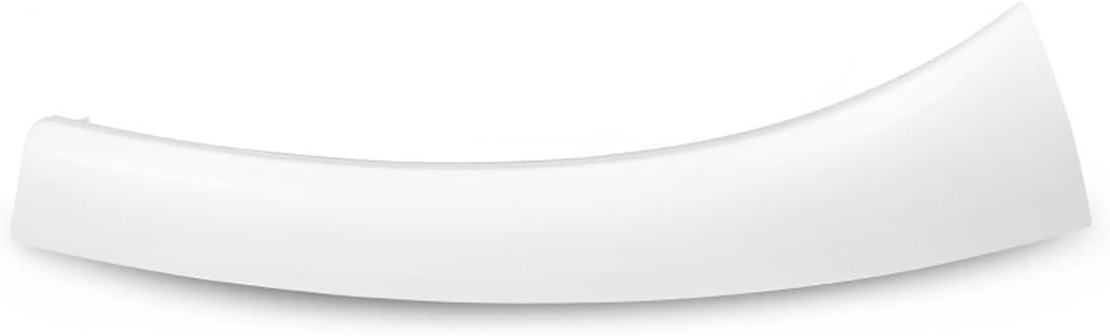 DAT AUTO PARTS Front Left Driver Side Lower Bumper Cover Trim Filler, Fits 2014–2022 Ram Promaster 1500 2500 3500 Models, Primed White Plastic Textured Finish, Below Lamp, CH1088103 1ZT60ZZZAA