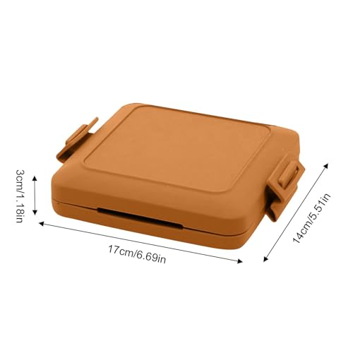 Microwave Toastie Sandwich Maker,Wireless Microwavable Toastie Makers Sandwich Machine,Breakfast Machine Wireless Maker, Toaster With Adjustable Silicone Band, No Electricity Required - Image 5