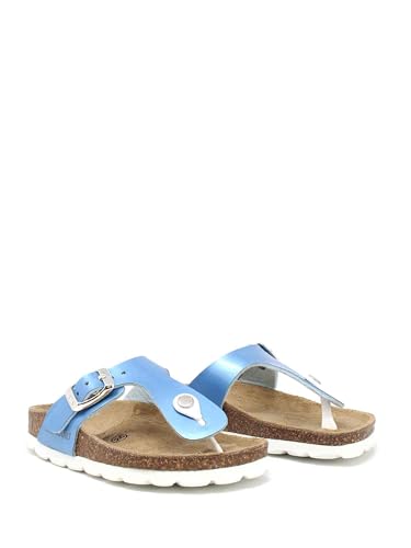 Tongs enfant celeste pour la plage Grunland Junior 30 - 3