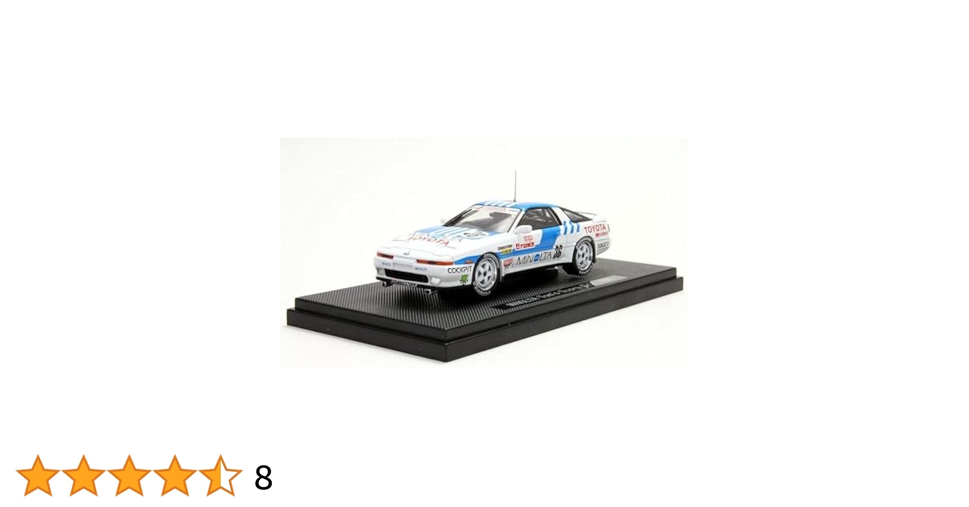 ミノルタTOM'S スープラ36号車(GrA1990 1/43) Amazon | エブロ 1/43 ミノルタ トムス スープラ Gr.A 1990