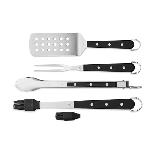 WÜSTHOF 4-Piece BBQ Chef's Tools Set