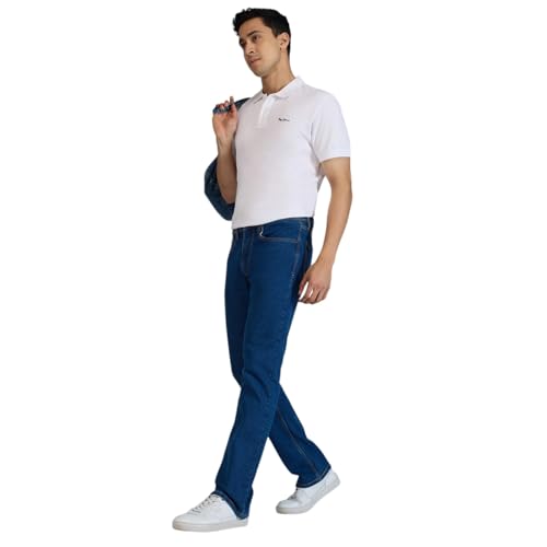 Image of Pepe Jeans Men's Jeans | Mid Rise | Bootcut Fit | Stretchable