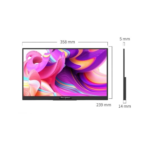 Przenośny monitor do laptopa 2,5K 16-calowy przenośny wyświetlacz 120 Hz do laptopów, telefonów komórkowych i rozszerzonych ekranów dodatkowych Przenośny monitor