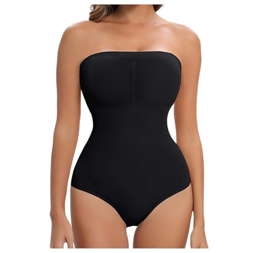 Body Corset String sans Couture Gainant avec Bretelles Réglables