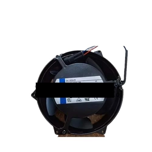 BFSYDLUJ Ventilador de Tres Hilos con Marco de Aluminio DV6224/12 24V 1540MA 37W