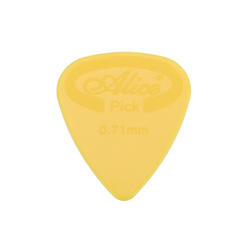 KKmoon Alice AP-G 20pcs 0.71 mm projetando palhetas de guitarra palhetas de nylon