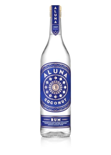 Aluna ALUNA Coconut Rum | Entdecke die volle Kraft der Kokosnuss | Cremig, weich und frisch | Perfekt für leckere Daiquiris...