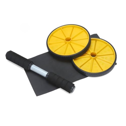 Image of SUREFIT Ab Roller Wheel for Home Workout | Core & Abs Exerciser for Men & Women | Dual Grip, Anti-Slip Fitness Equipment