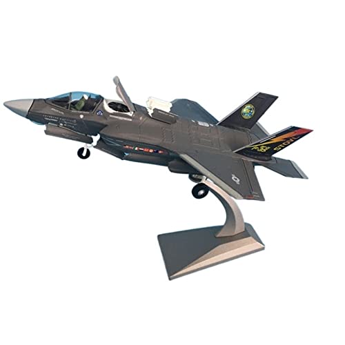 Modelo de avión F35B a escala 1:72 caza de combate militar diecast de metal mini miniatura