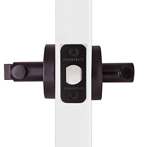 Image of Design House 582619 Eastport Contemporary Entry Door Lever Matte Black