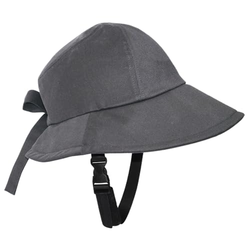 Sonnenhut mit Beulenkappe, UPF50+ Eimer Hut Breiter Krempe Hefter Fahrrad...