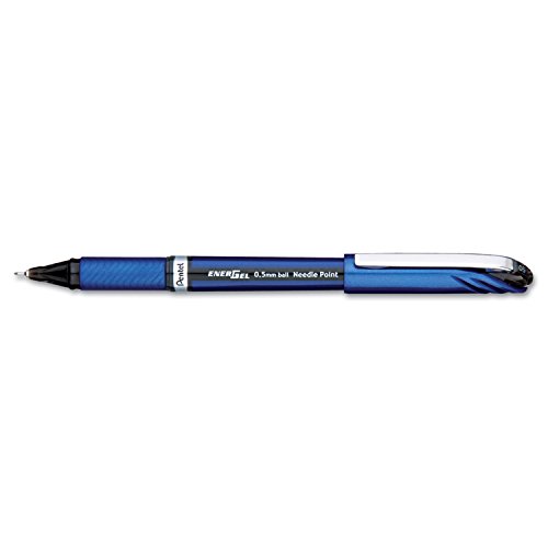 Bolígrafo Pentel EnerGel BLN25A, tinta azul, pack 12 miniatura 1