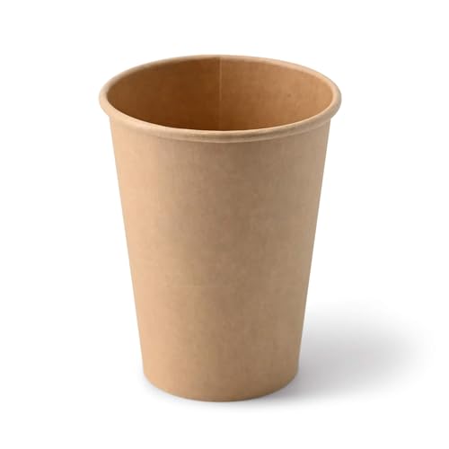 BIOZOYG-Coffee-Cups-Paper-Cups-50-Pack-12-oz-Brown-Water-Cups-Recyclable-Eco-friendly-Disposable-Coffee-Cups-Paper-Tea-Cups-Party-Cups-Solo-Cups-To-Go-Coffee-Cups