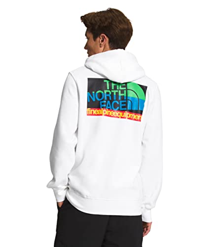 THE NORTH FACE Herren Graphic Injection Hoodie, TNF White/Chlrplgn, Medium,...