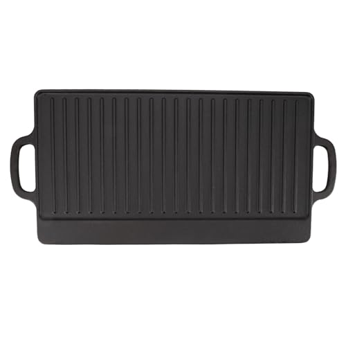 Iron Grill Griddle Plate Fast Heating Reversible BBQ Pan Camp Stove Induction Cooker (L 195x200x140cm)