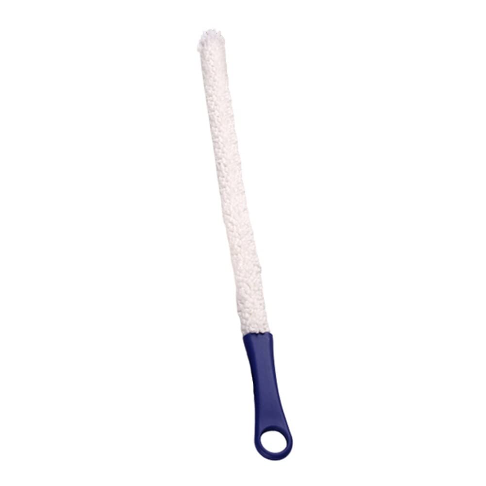 Copa de Vidrio con Punta de Espuma Flexible Cuello Largo Decantador Cepillo de Lavado