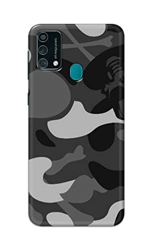 Image of Printed Hard Back Cover Case for Samsung Galaxy F41 | Samsung Galaxy M21s Back Cover (Army Pattern) -1302