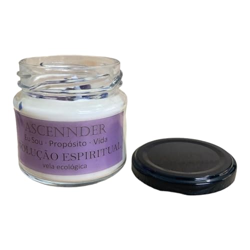Vela Aromática Evolução Espiritual 100g Eu Sou Propósito