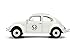Jada Herbie The Love Bug Volkswagen Beetle Hollywood Rides 1:24 Die-Cast Vehicle with Tire Rack Toys