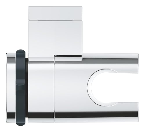 Support mural GROHE Vitalio orientable chromé contre les chutes de douchette - 7