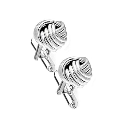 Gemelos de plata 925 para hombre miniatura 1