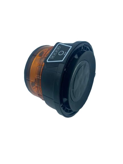 LEDWORK GYROPARE EXTRA PLAT RECHARGEABLE SANS FIL BASE MAGNETIQUE, avec ventouse, 3 types de clignotements, protection anti-choc, prise secteur et allume cigare 220V, IP65