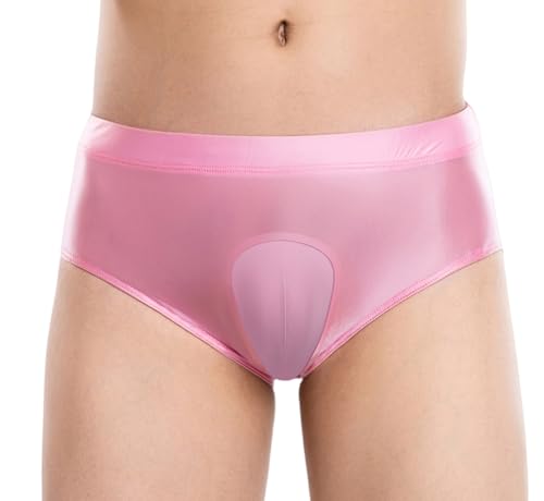 Gaff Hiding Panties for Men Sexy Sissy Underwear for Crossdresser Shiny Glossy Transgender Underwear for Men