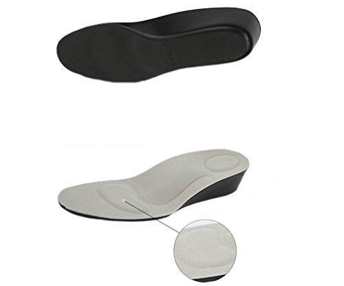 Plantillas elevadoras de espuma viscoelástica 2.5 cm para hombre miniatura 7