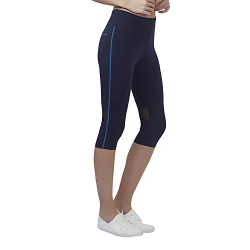 Image of Veloz I Women's Multisport Wear - Bothside Contrast Chain Stitch & mesh Patch, Reflective Tape with Broad Waistband.