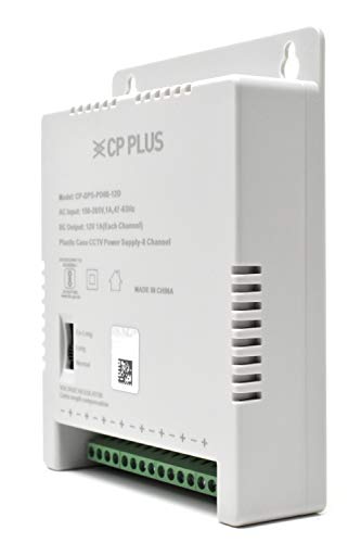 CP Plus CP-DPS-PD08-12D 12V 10Amp 8 Channel Fiber SMPS (Switched-Mode Power Supply) for CCTV Security Surveillance Camera Power Supply - Image 3
