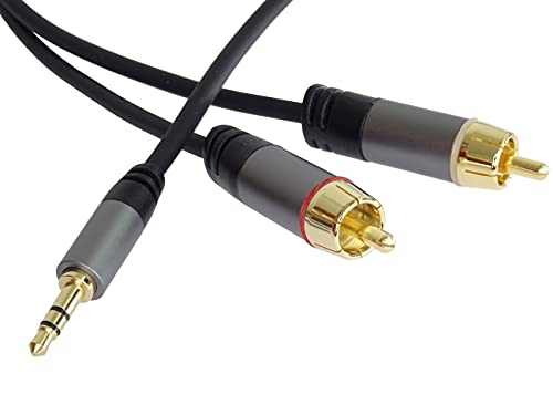 PremiumCord Stereo Jack to RCA HQ Cable - Image 4