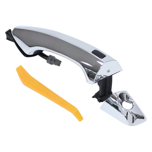 ApplianPar Front Driver Side Exterior Door Handle Chrome for Hyundai