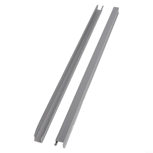 Ensemble de rails de porte coulissante en alliage d'aluminium, suspension supérieure et guide inférieur pour portes pliantes, système de poulie à rouleau...