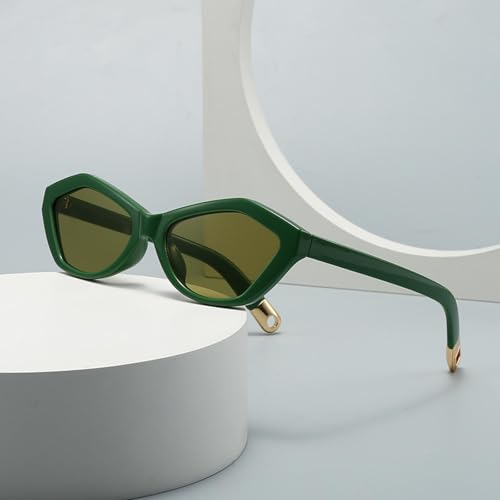 Lunettes de soleil châtaigne d'eau branches rétro vintage été - 2
