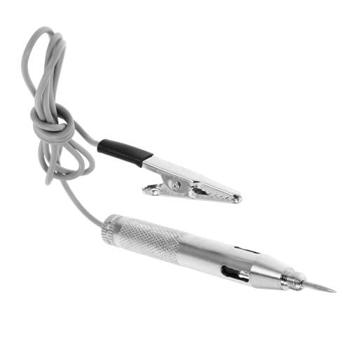 PRETYZOOM Automotive Test Light Circuit Tester Durable Electric Tester for Cars Motorcycles Easy to Use Battery Fuse Testing Device Simple Design for Professionals DIY Enthusiasts