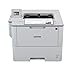 Produktbild Brother HL-L6400DW A4 monochrom Laserdrucker (50 Seiten/Min., Drucken, 1.200 x 1.200 dpi, Print AirBag für 750.000 Seiten), hellgrau