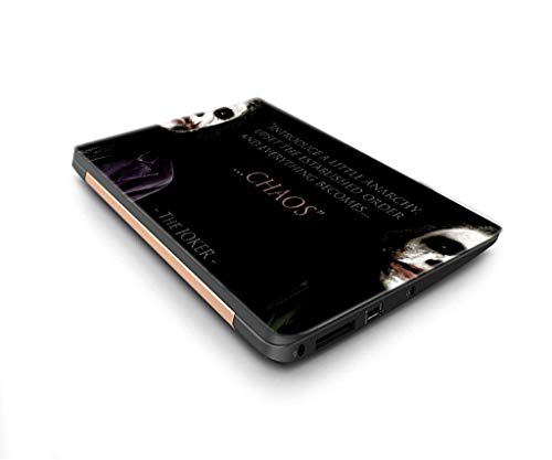 Image of Galaxsia Chaos The Joker Vinyl Laptop Skin /Sticker /Cover /Decal Compatible for Any Laptop (Hp /Dell /Sony /Acer /Lenovo /Asus etc..) Brand Models of Size17 to 17.3 Inches Laptop Or Notebook.