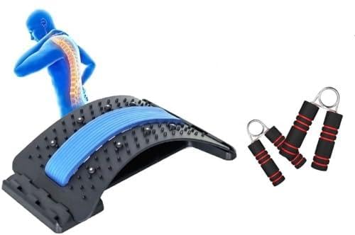 2 in 1 Combo of Magic Back Support with 2PC Foam Hand Gripper for Men & Women Fitness Accessory Kit Kit ()-image-9