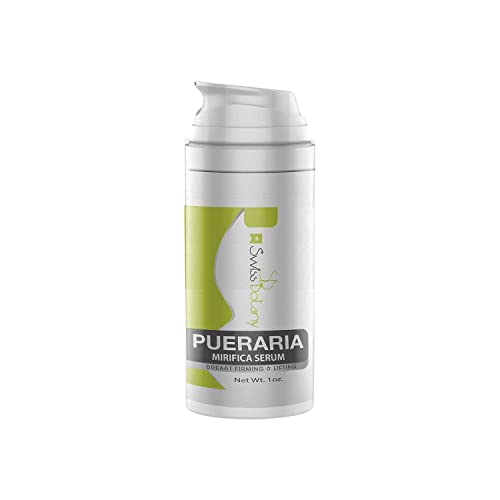 Swiss Botany Pueraria Mirifica Serum for Breast Enhancement – Natural Breast Firming & Lifting Cream for Women and Men Breast Enlargement| 1 ounce